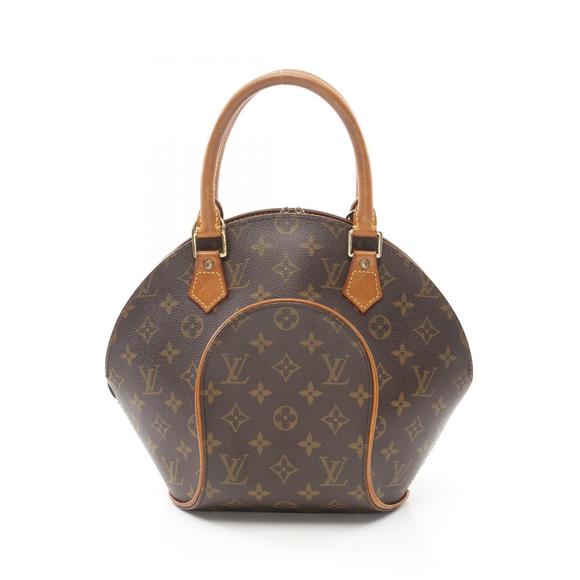 Louis Vuitton Handbag PM Leather Ellipse Brown Bag Monogram - Picture 1 of 8